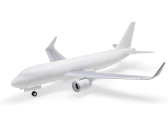 RC letadlo E-flite Airbus A320neo EDF AS3X+ SAFE Select BNF Basic, bílá