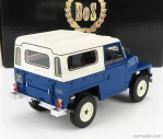 Bos-models Land rover Land 90 Ii Series Lightweight Soft-top Closed 1973 1:18 Blue White