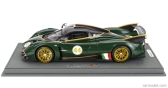 Bbr-models Pagani Huayra R N 44 Racing 2021 - Con Vetrina - With Showcase 1:18 Verde Smeraldo - Zelený Uhlík