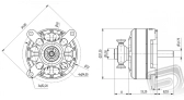 AXI 2203/40VPP V2 striedavý motor