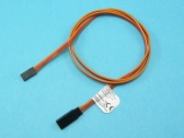 Predlžovací kábel JR 75 cm plochý 0,25 mm2