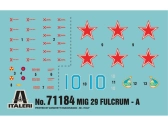 Modelová súprava Italeri MIG-29A "FULCRUM" (1:72)