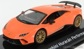Edícia Lamborghini Huracan Performante 2017 - Con Vetrina - S vitrínou 1:43 Orange Met