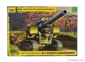 Zvezda Howitzer 203-mm B-4 Stalin's Sledgehammer Military 1:35 /