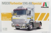 Italeri Iveco fiat Turbostar 190.48 Special Tractor Truck 2-assi 1988 1:24 /