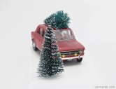 Rio-models Fiat 128 1-series 1969 - Vianočná edícia 2024 - Con Babbo Natale - S figúrkou Santa Clausa 1:43 Červená