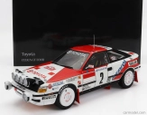 Kyosho Toyota Celica Gt-four St165 (nočná verzia) N 2 Winner Rally Montecarlo 1991 C.sainz - L.moya 1:18 Biela červená