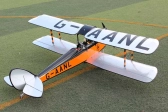 DH-60 Gipsy Moth 1,7 m oranžová/čierna