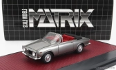 Matrix modely v mierke 1:43 Alfa romeo Giulia Gtc Cabriolet Open 1964 Strieborná