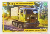 Zvezda Truck Ztz-5 Ct3-5 Cingolato Soviet Artillery Tractor Military 1944 1:35 /