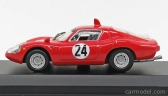 Najlepší model Fiat Abarth Ot1300 N 24 Winner Trento-bondone 1968 Karl Federhofer 1:43 Červená