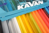 Nažehľovacia fólia KAVAN - červená