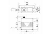 BAZAR – SB-2290SG BRUSHLESS HiVOLT digitálne servo (65 kg – 0,11 s/60°)