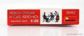 Miniart Figúrky Francúzski civilisti v kaviarni 1930-40s 1:35 /