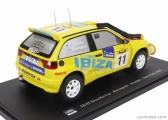 Edicola Seat Ibiza Kit Car N 11 5th Rally Safari 1998 Harri Rovanpera - Voitto Silander 1:24 Žltá