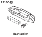 1210043 - Rear Bumper and Muffler
