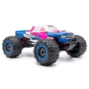 RC auto MTX elektro Offroad Truggy, ružovo-fialovo-modrá