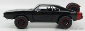 Jada Dodge Dom's Dodge Charger R/t Offroad 1970 - Fast & Furious 7 1:24 Black