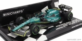 Minichamps Aston martin F1 Amr22 Team Aramco Cognizart N 5 8th Singapore GP 2022 Sebastian Vettel 1:43 Zelená čierna