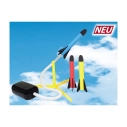Penové rakety s odpaľovacím zariadením Air Rocket 3 ks