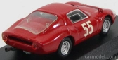 Najlepší model Fiat Abarth Ot1300 Coupe N 55 Monza 1966 Baghetti - Cella - Fischhaber - Furtmayr 1:43 Červená