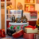 2Kids Toys miniatúrny domček Vianočný obchod s cukrovinkami