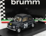 Brumm Fiat 500tv Giannini N 26 Winner Turismo Femminile Bolzano-mendola 1968 Liliana De Menna 1:43 Modrá