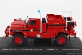 Odeon Acmat Tpk 4-35-c Cisterna Ccfm Securite Civile 1985 1:43 červená biela