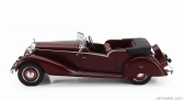 Modely v mierke Cult-scale Bentley 4.25l Vanden Plas Tourer Cabriolet Open 1938 1:18 Bordeaux Black