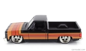 Jada Chevrolet C-10 Pick-up Custom 1985 1:24 Černá Hnědá