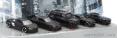 Majorette Mercedes Benz Set 5x G-class G63 Brabus 2020 - Nissan Gt-r Nismo Gt3 2018 - Amg Gt-r 2021 - Dodge Challenger Srt Demon 2018 1:64 Black