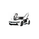 RC auto BMW i8, bílá