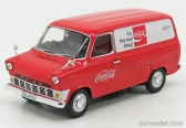 Corgi Ford england Transit Mki Van Coca-cola 1970 1:43 Červená Bílá