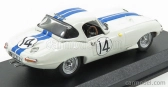 Najlepší model Jaguar E-type N 14 24h Le Mans 1963 Hansgen - Pabst 1:43 White Blue