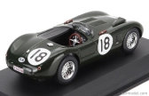 Edicola Jaguar Xk120 C-type Spider 3.4l Team Jaguar Cars Ltd N 18 Winner 24h Le Mans 1953 Tony Rolt - Duncan Hamilton 1:43 Zelená