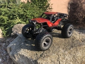 RC voděodolný crawler Important Miracle, červená