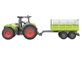 RC traktor Claas Arion 660 s prívesom pre zvieratá 1:24