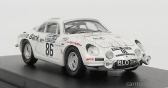 Trofeu Renault Alpine A110 N 86 Rally Rac Lombard 1972 J.robinson - D.rodgers 1:43 Bílá