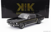 Kk-scale Ford usa Mustang Gt Fastback Coupe 1968 1:18 Black
