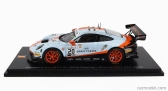 Iskrový model Porsche 911 991 Gt3 R 4.0l Flat-6 Team Gpx Racing N 20 Winner 24h Spa 2019 Richard Lietz - Michael Christensen - Kevin Estre 1:43 Svetlomodrá Oranžová Čierna
