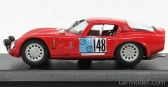 Najlepší model Alfa romeo Tz2 N 148 Rally Pergusa Jolly Hotel 1965 De Adamich - Lini 1:43 Red