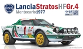 Italeri Lancia Stratos Hf Alitalia Gr.4 (nočná verzia) N 1 Winner Rally Montecarlo 1977 Sandro Munari - Silvio Maiga + Stratos Hf Street Version 1974 1:12 /