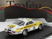 Trofeu Renault Alpine A110 N 36 Rally Rac Lombard 1971 N.hollier - M.broad 1:43 Bielo žltá