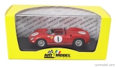 Art-model Ferrari 250p Spider N 1 Bridgehampton 1963 P.rodriguez 1:43 Červená
