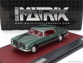 Matrix scale models Facel vega Excellence Ex2 1962 1:43 Zelená Se Stříbrnou