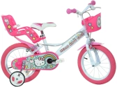 DINO Bikes - Detský bicykel 14" Hello Kitty 2