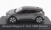 Norev Renault Megane E-tech 100% Electric 2022 1:43 Šedá Černá