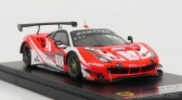 Looksmart Ferrari 488 Gt3 Evo Team Kessel Racing N 11 1:43, červená