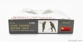 Miniart Figures Military Us Tank Chassis Repair Crew 1:35 /