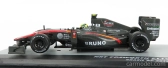 Edicola HRT F110 Cosworth N 21 Brazilian Gp 2010 Bruno Senna 1:43 Grey Met Red